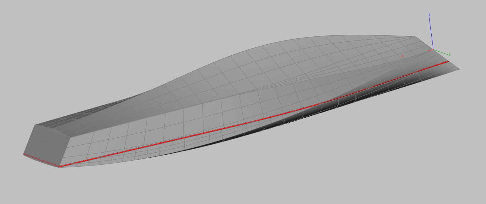 Drone furtif semi-submersible